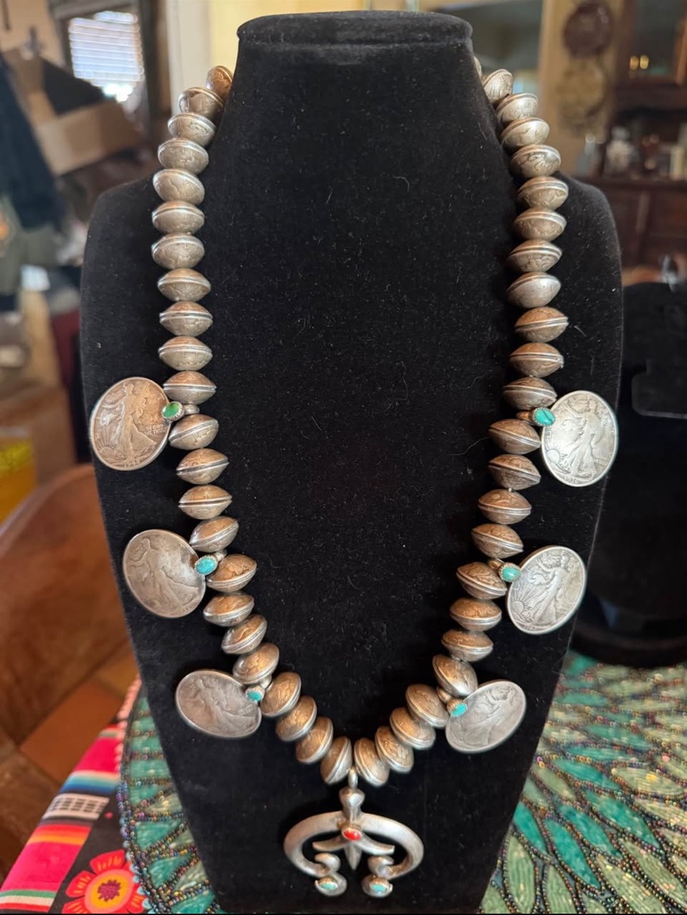 Vintage  Bold & Bad A** Necklace/squash